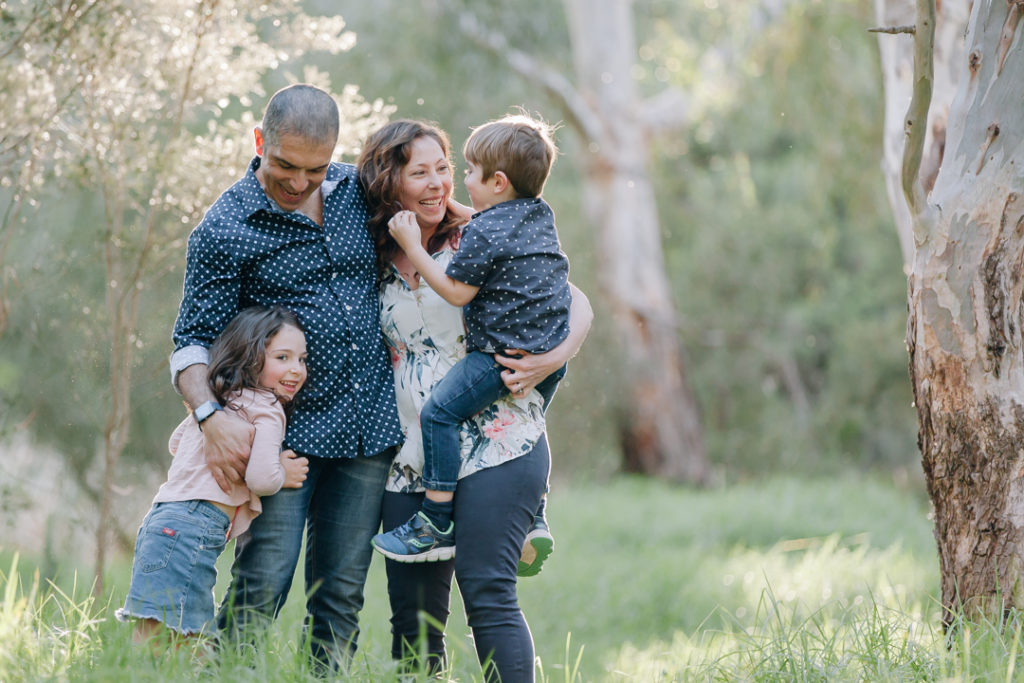 Professional family photography at Pipemakers Park