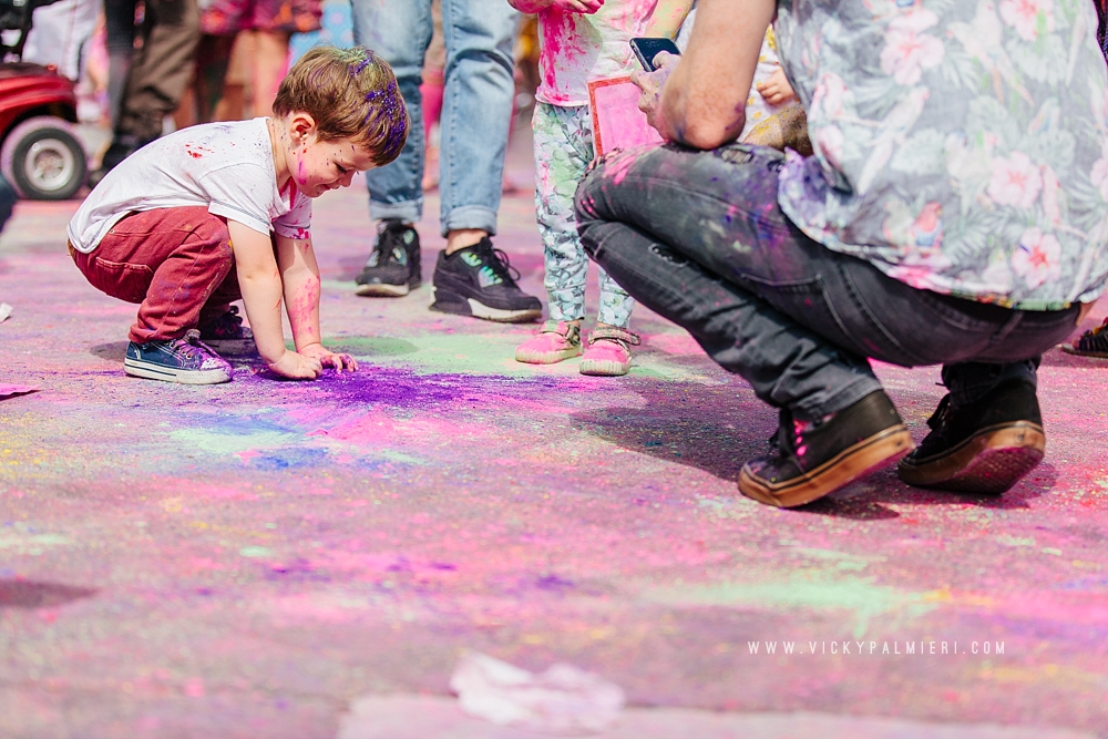 West Footscray festival of colours. Holi Festival.