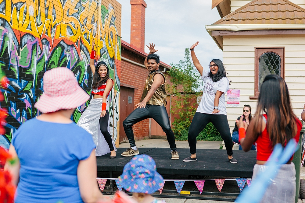 West Footscray festival of colours. Holi Festival.